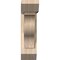 Ekena Millwork Funston Slat Smooth Bracket w/ Offset Brace, Douglas Fir, 5 1/2"W x 16"D x 20"H BKT0604X16X20FST06SDF - alternate 4